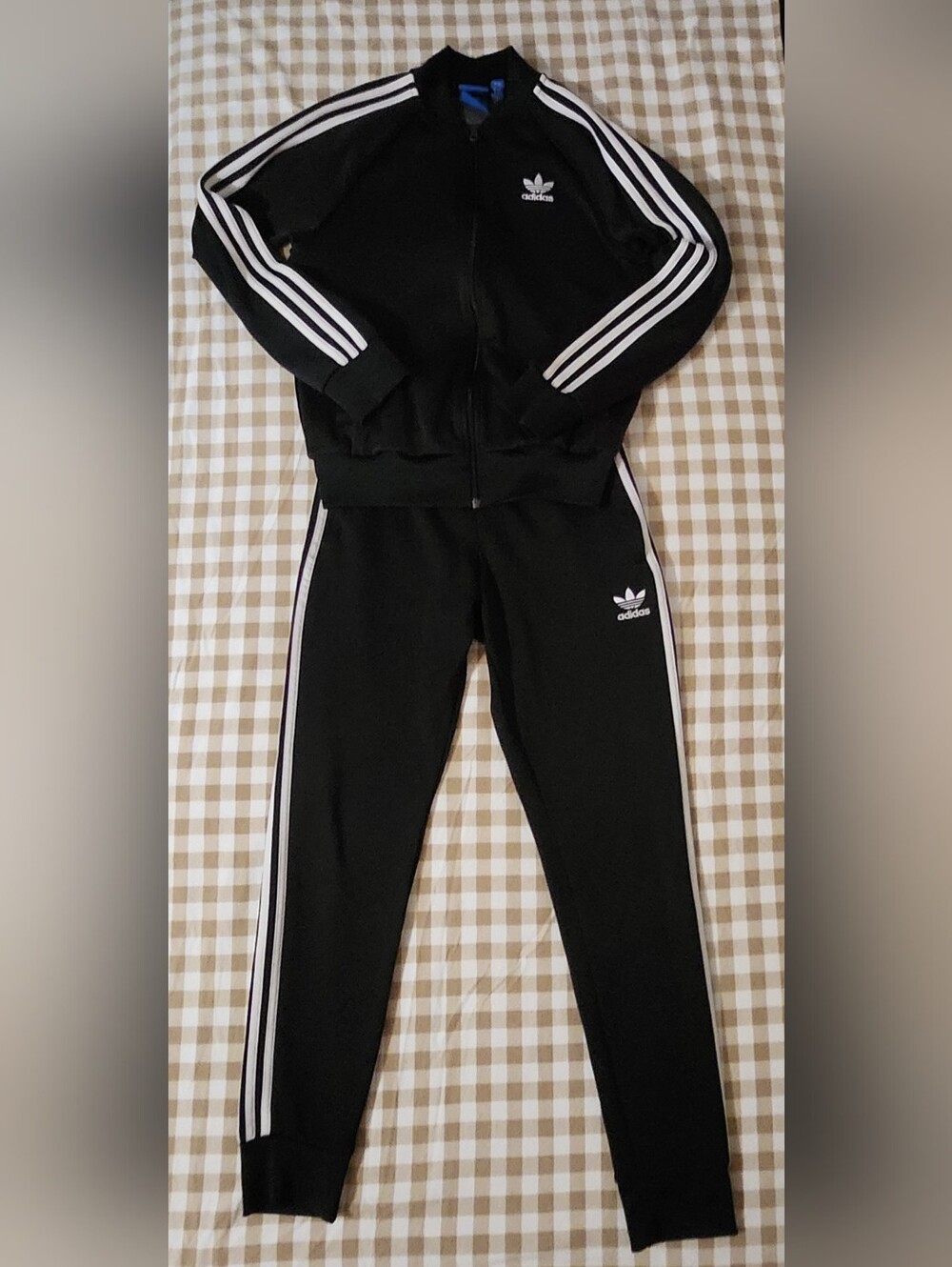 Adidas Tracksuit Set Black/White